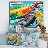 Rowing Boats on the Lake in Pokhara