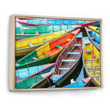 Rowing Boats on the Lake in Pokhara