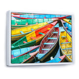 Rowing Boats on the Lake in Pokhara