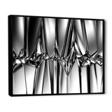 Black White Crystal Background