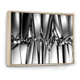 Black White Crystal Background