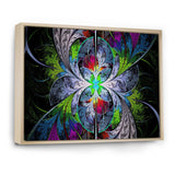Multi Color Fractal Stained Glass