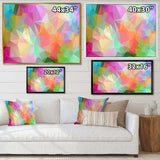 Multi Color Polygonal Mosaic Pattern