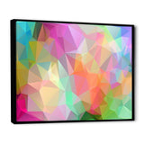 Multi Color Polygonal Mosaic Pattern