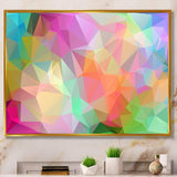 Multi Color Polygonal Mosaic Pattern