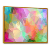 Multi Color Polygonal Mosaic Pattern