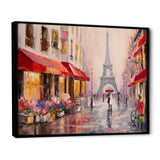 Lovers in Paris Eiffel Tower