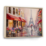 Lovers in Paris Eiffel Tower