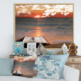 Open Bible in Cloudy Sunset