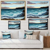 Ocean Waves at Seashore