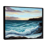 Ocean Waves at Seashore