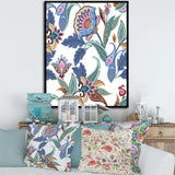 Fantasy Flowers Paisley Pattern