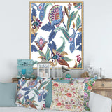 Fantasy Flowers Paisley Pattern