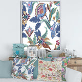 Fantasy Flowers Paisley Pattern