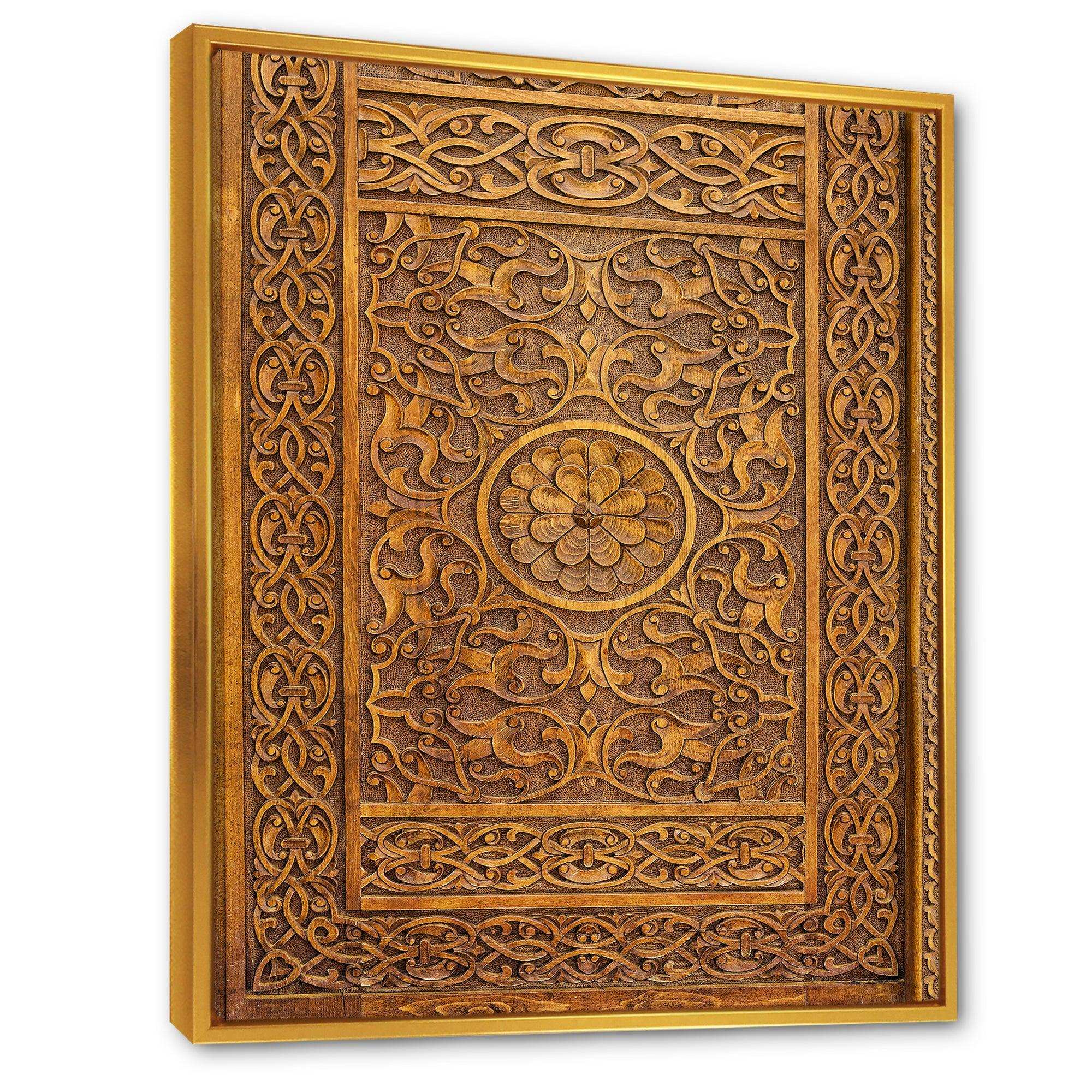 Old Carved Wooden Door