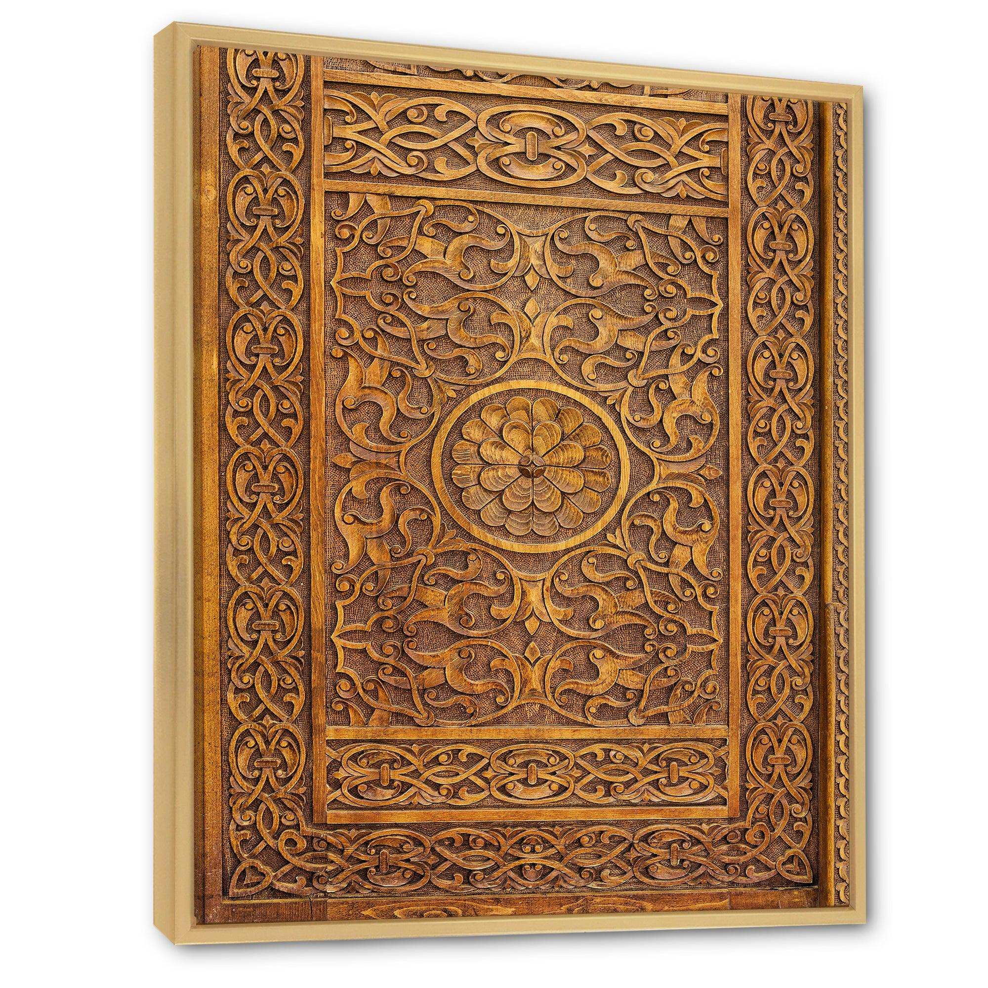 Old Carved Wooden Door