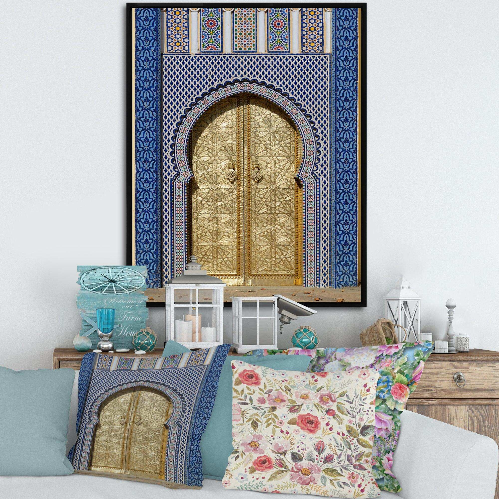 Morroco Palace Golden Doors