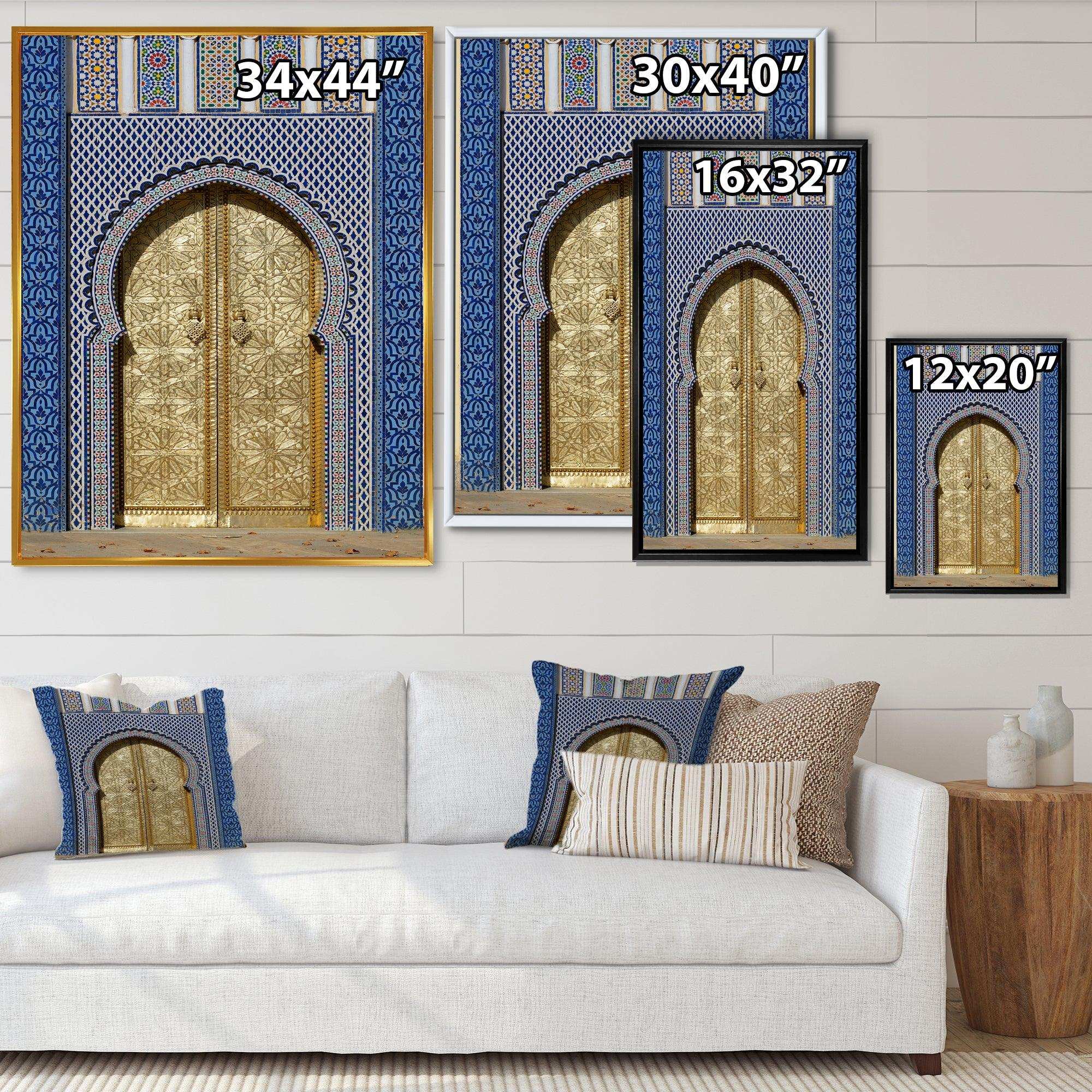 Morroco Palace Golden Doors