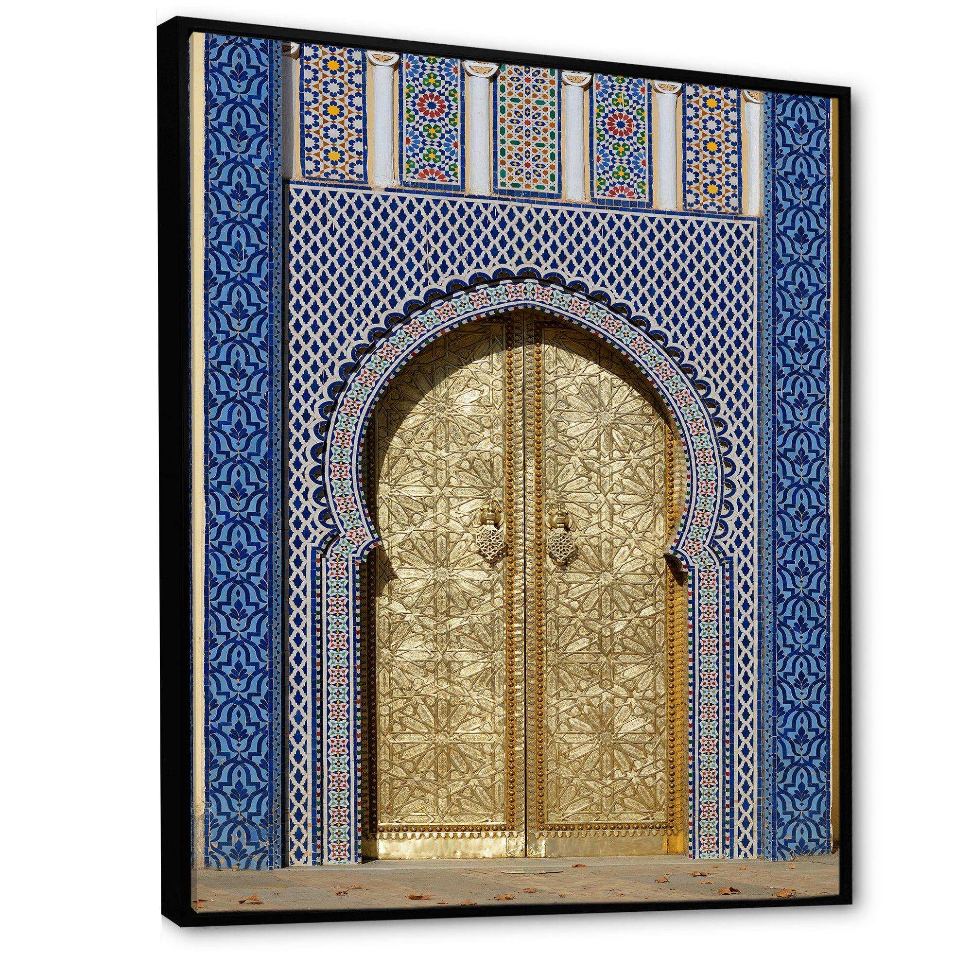 Morroco Palace Golden Doors