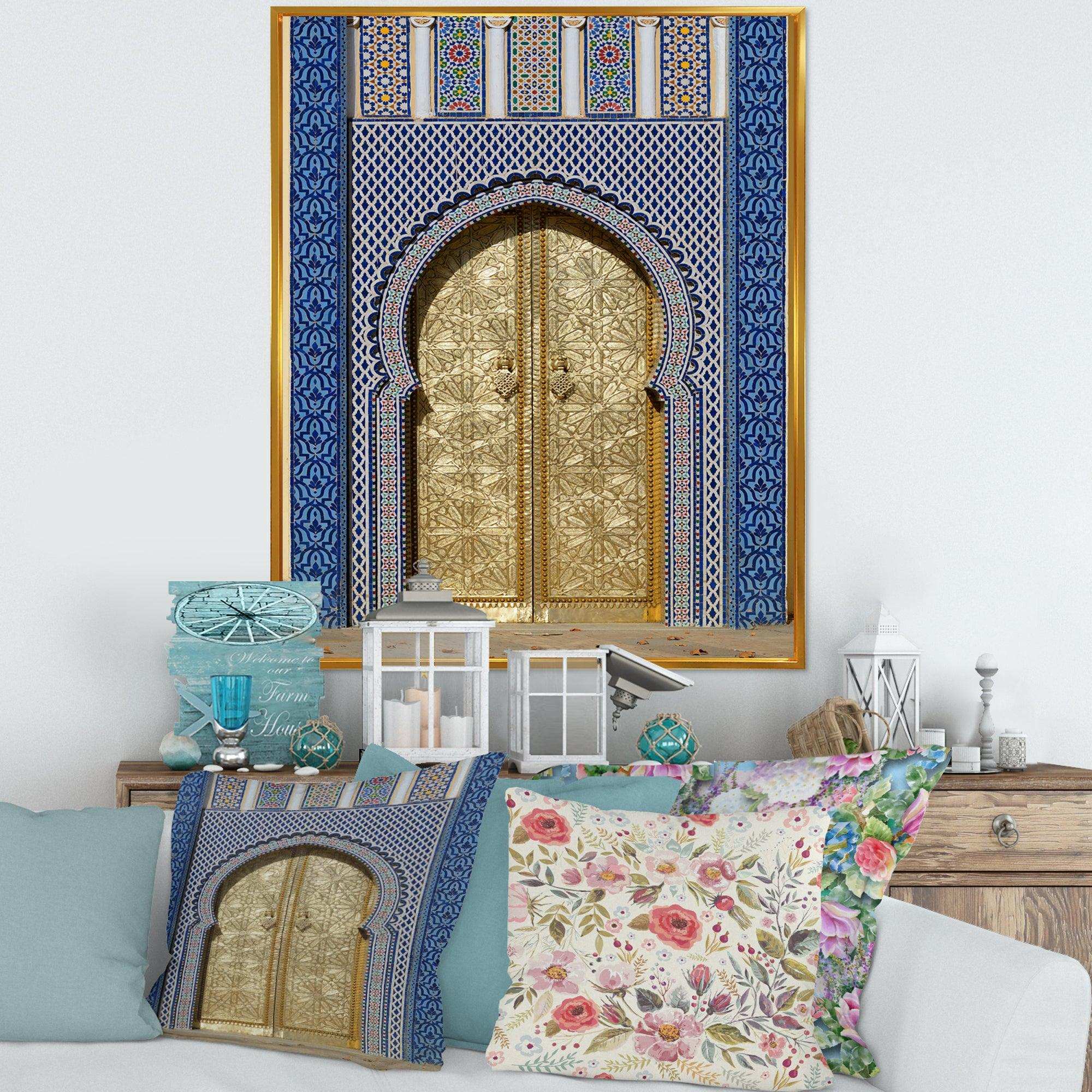 Morroco Palace Golden Doors