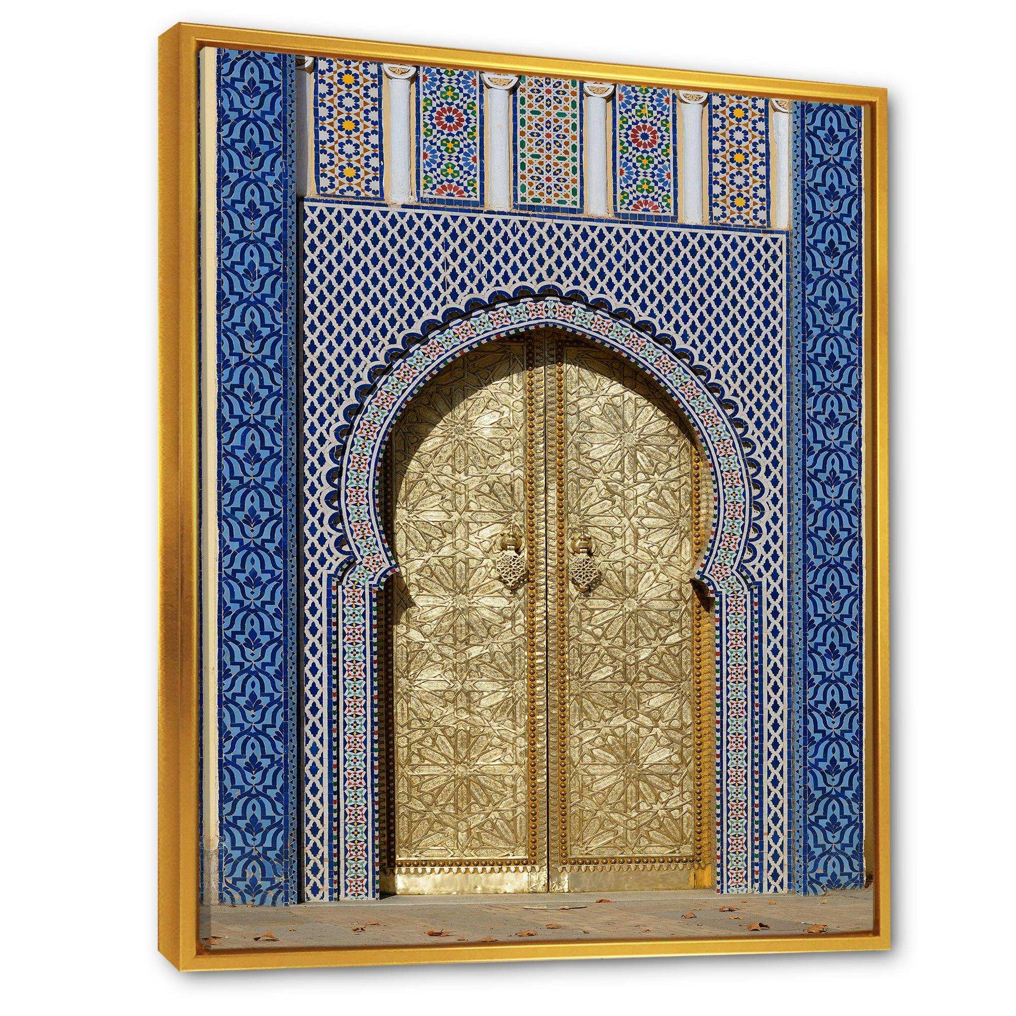 Morroco Palace Golden Doors