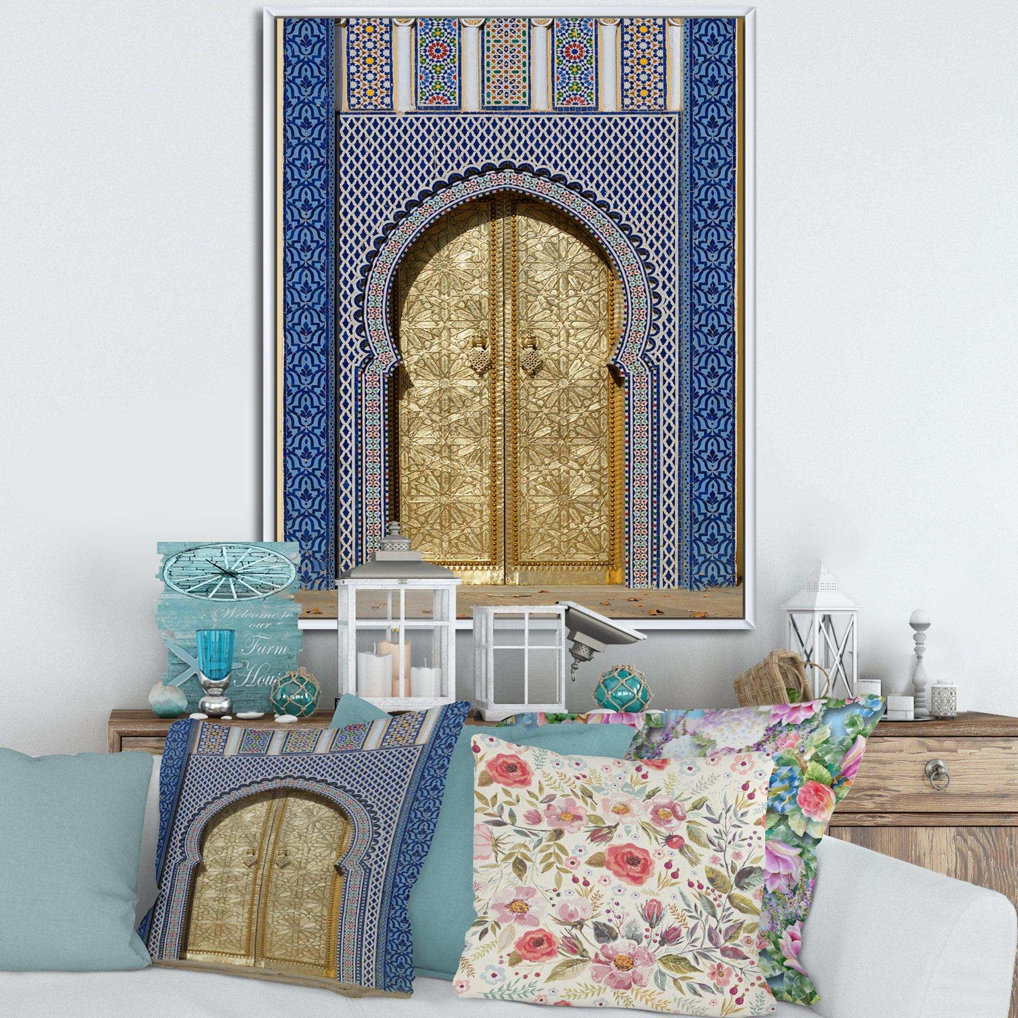 Morroco Palace Golden Doors