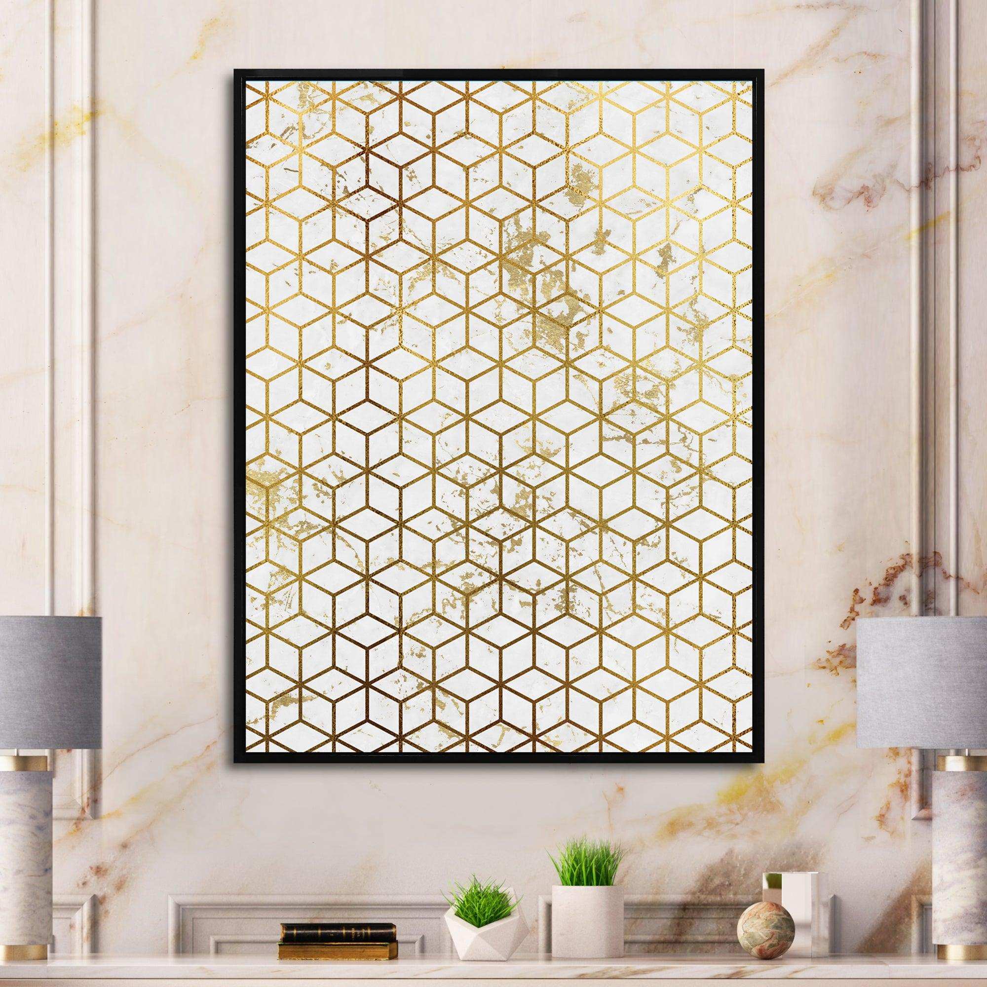 Yello and Golden Geometric Cubes