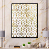 Yello and Golden Geometric Cubes