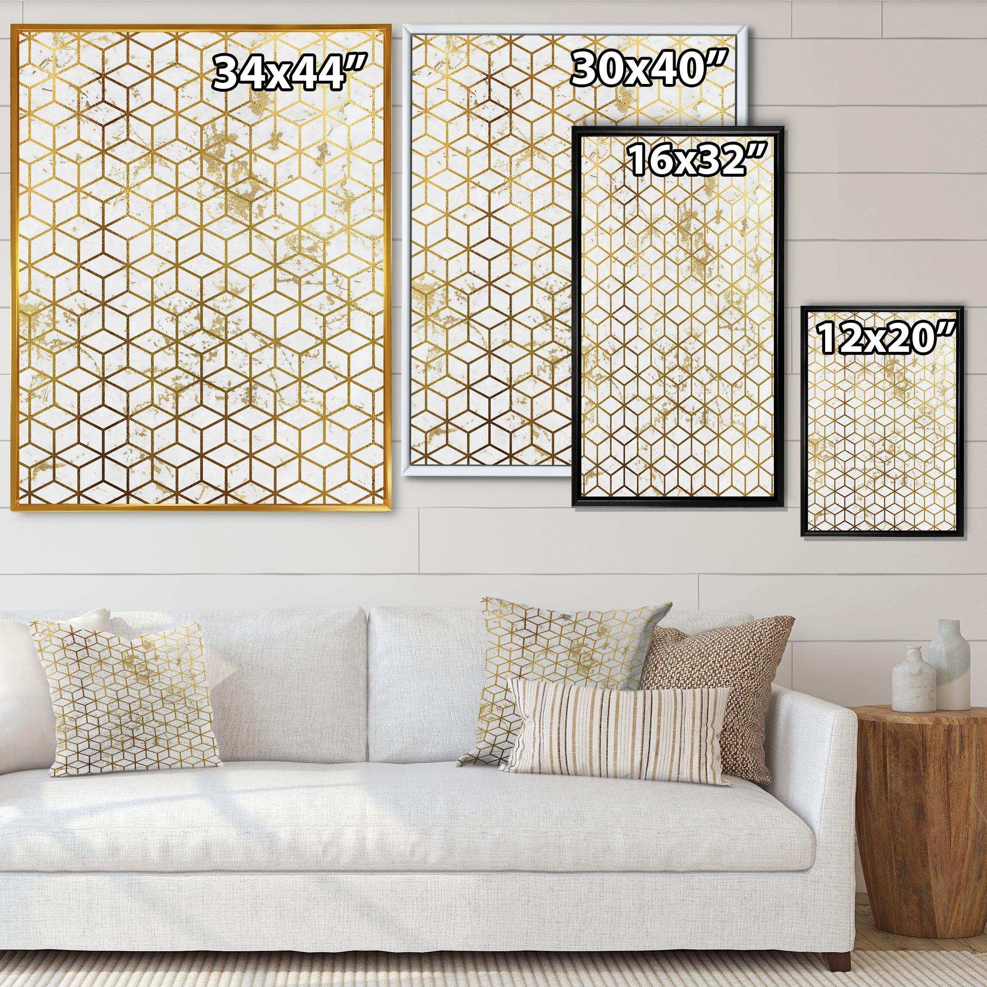 Yello and Golden Geometric Cubes