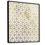 Yello and Golden Geometric Cubes