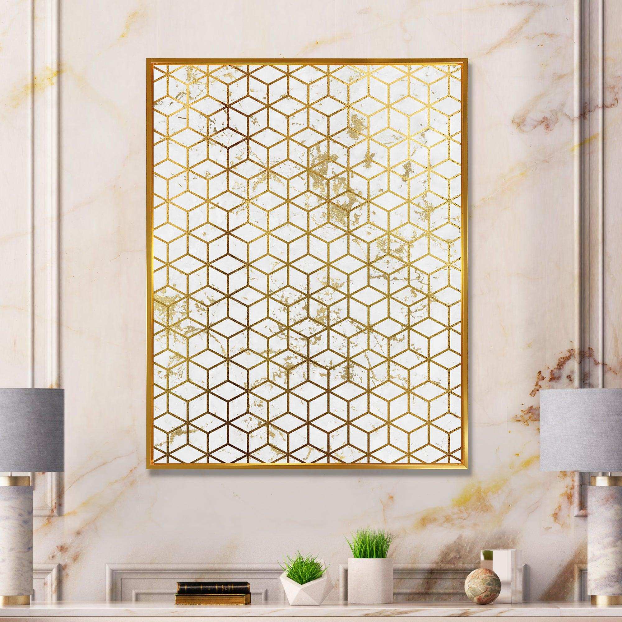 Yello and Golden Geometric Cubes