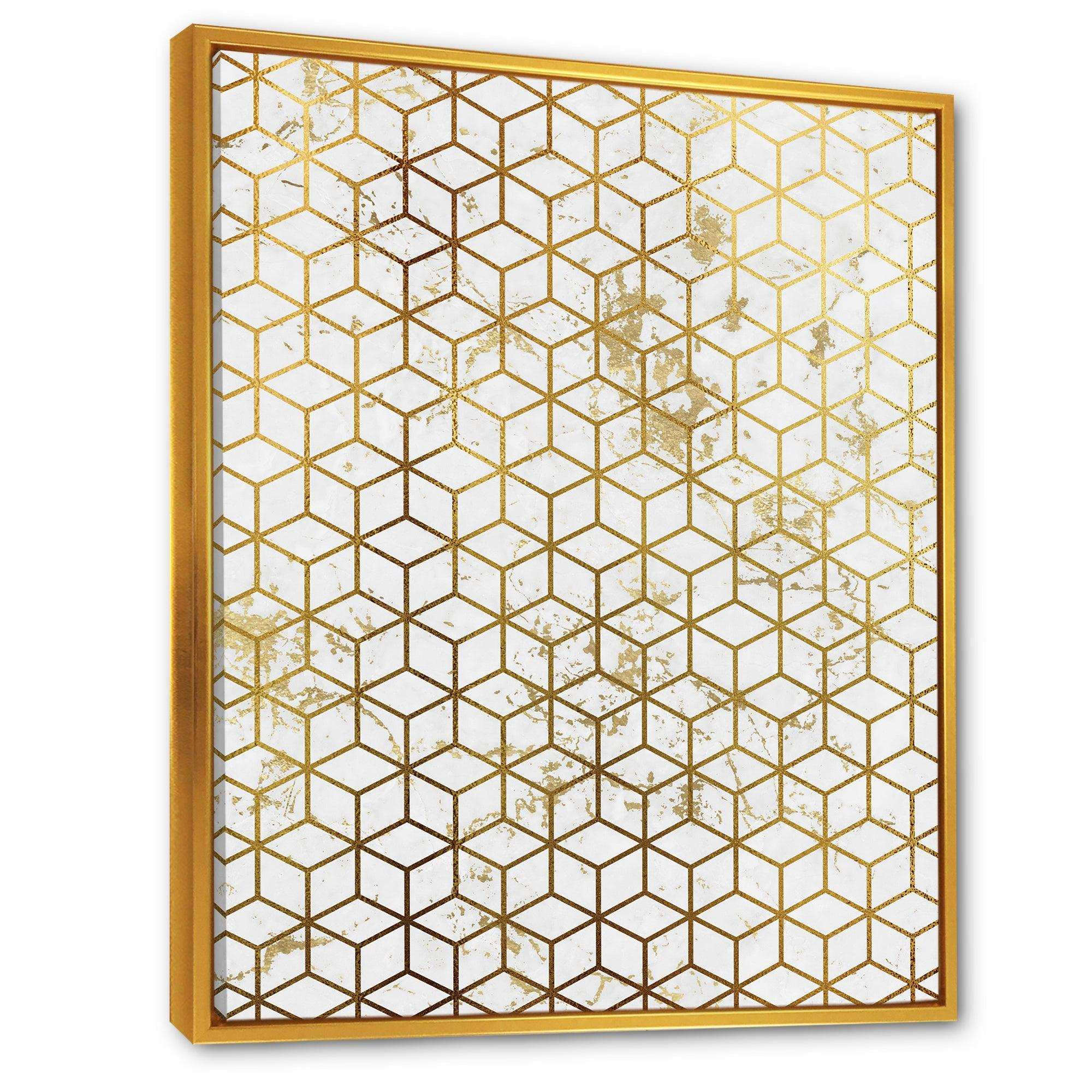 Yello and Golden Geometric Cubes