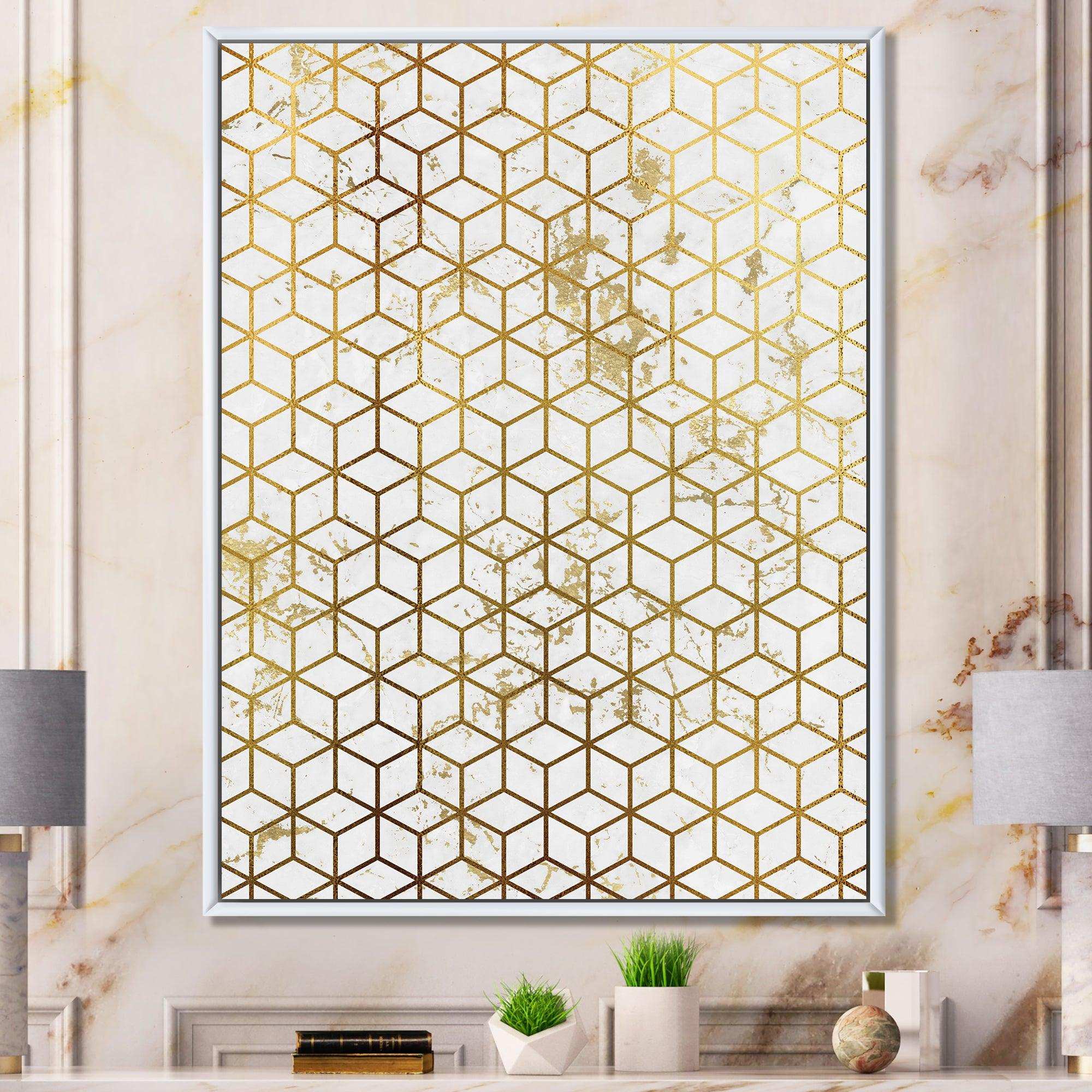 Yello and Golden Geometric Cubes