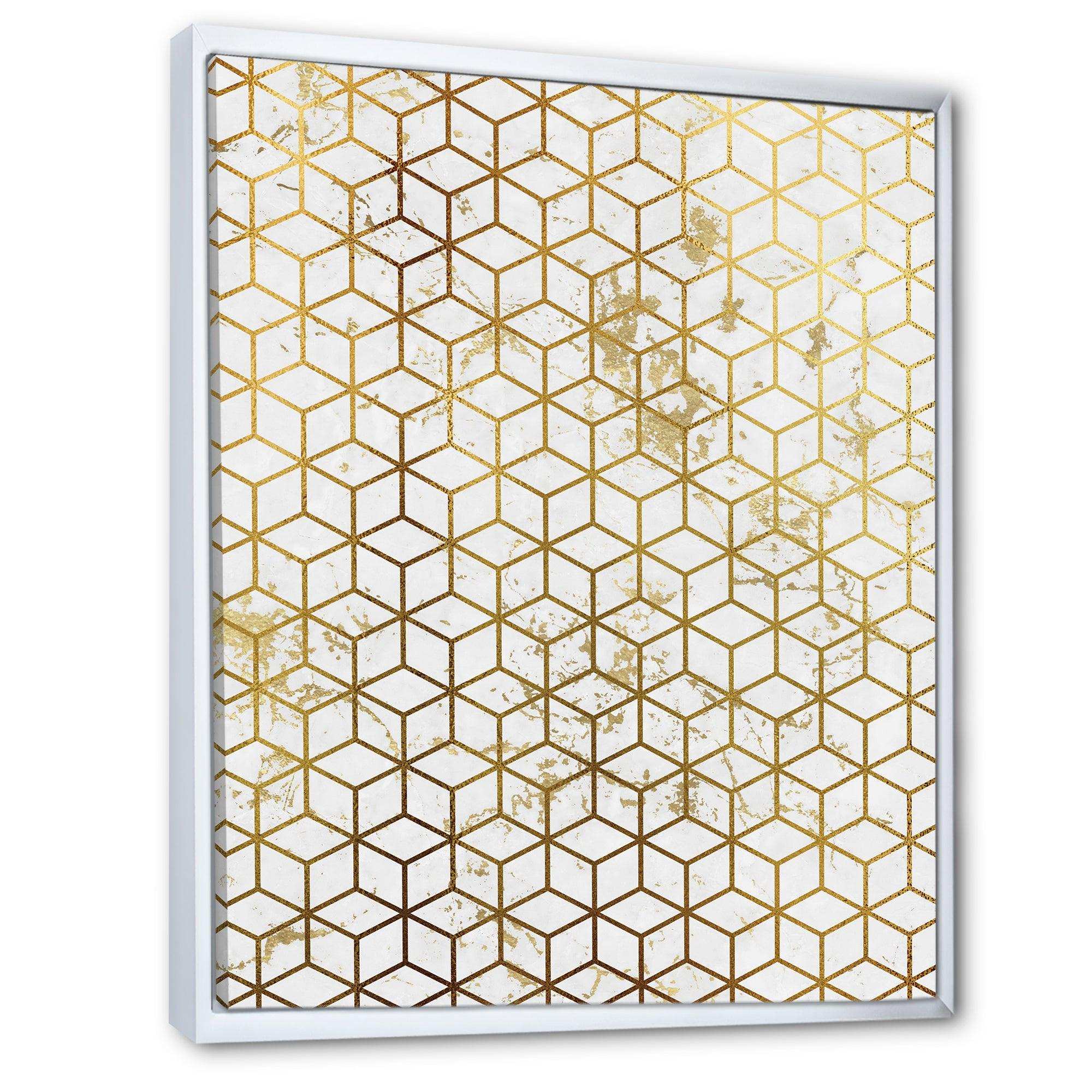 Yello and Golden Geometric Cubes