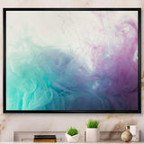 Cyan, Blue and Pink water in Ink Composition