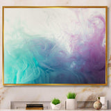 Cyan, Blue and Pink water in Ink Composition