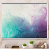 Cyan, Blue and Pink water in Ink Composition