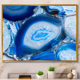 Blue Agate Geode