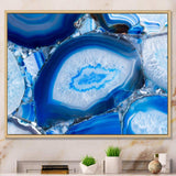 Blue Agate Geode
