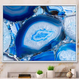 Blue Agate Geode