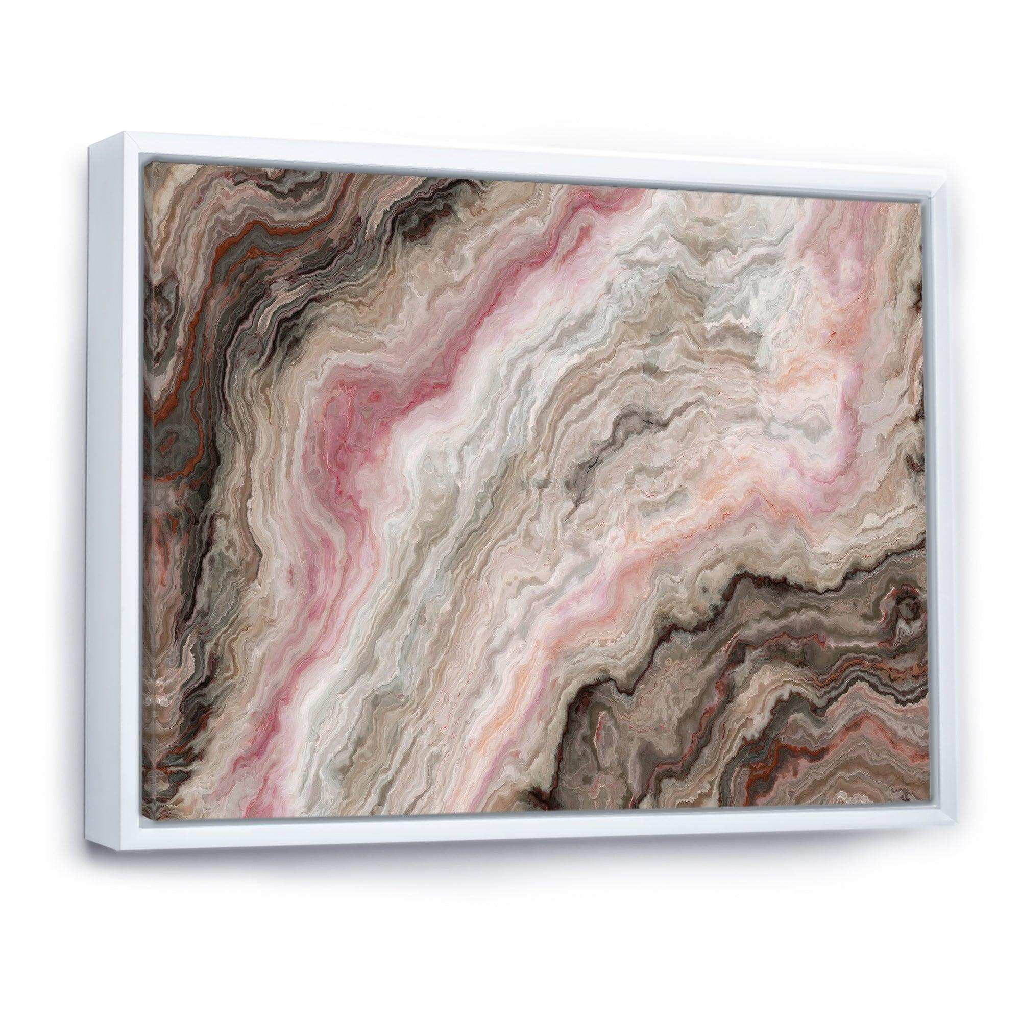 Grey Onyx with Rose Inclusions