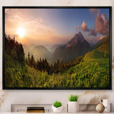 MountaIn Peak During Sunset