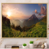 MountaIn Peak During Sunset