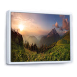 MountaIn Peak During Sunset