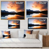 Morning Sunsrise Mountainscape