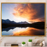 Morning Sunsrise Mountainscape