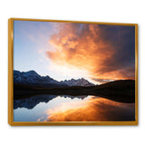 Morning Sunsrise Mountainscape