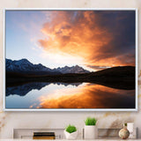 Morning Sunsrise Mountainscape