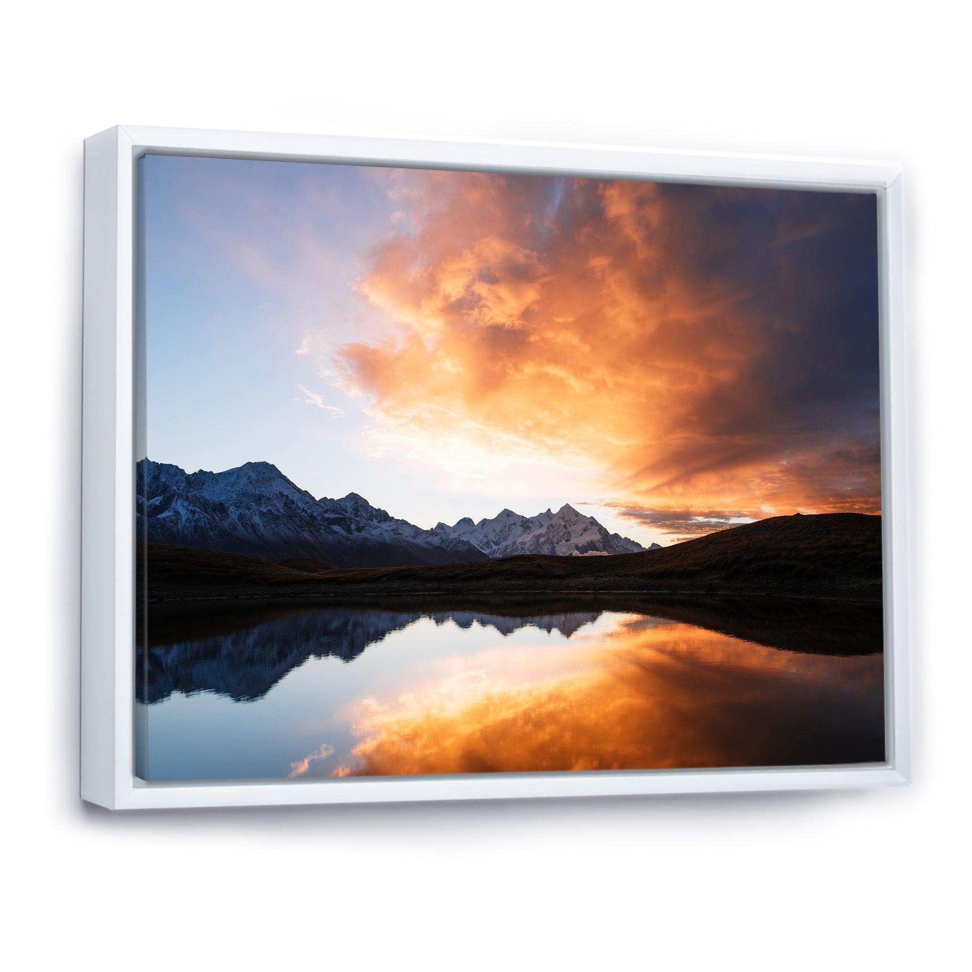 Morning Sunsrise Mountainscape