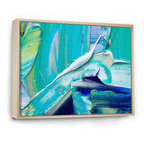 Oil On Canvas Textured Composition IX